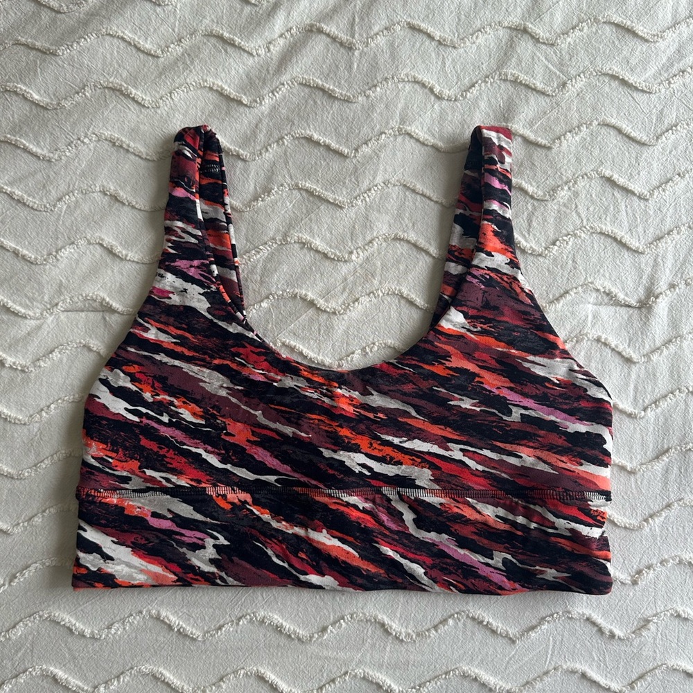 Lululemon Lunar New Year Align Bra Tiger Tide Smoky Red Multi / 12